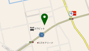 イオン上越寺店の地図画像