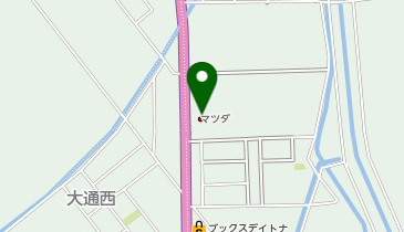 新潟マツダ自動車白根店の地図画像