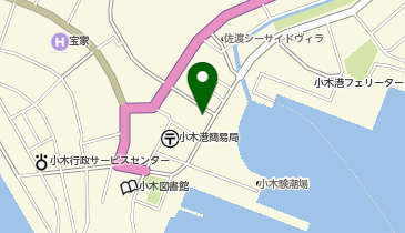 ニコニコレンタカー佐渡小木港店の地図画像