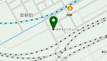 トヨタモビリティパーツ新潟東営業所の地図画像