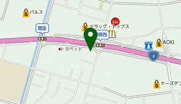焼肉きんぐ長岡店の地図画像