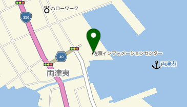 みなとオアシス佐渡両津の地図画像