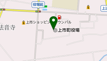 上市町役場の地図画像