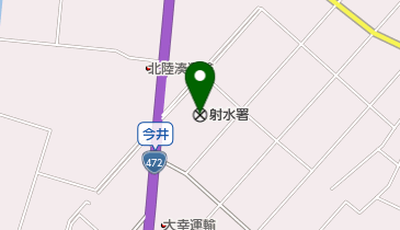 射水警察署の地図画像