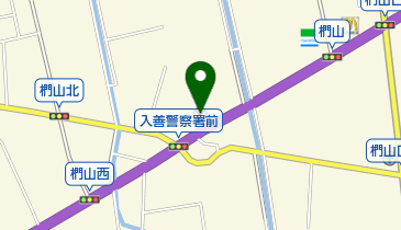 入善警察署の地図画像