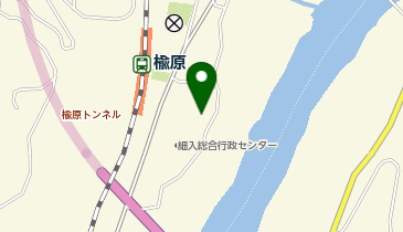 富山市細入中核型地区センターの地図画像