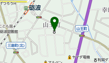 ハローワーク砺波の地図画像