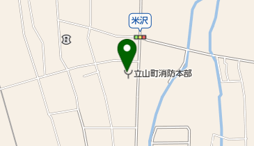 立山町消防署の地図画像