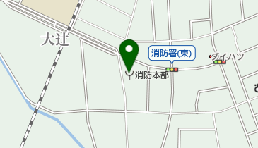 砺波消防署の地図画像