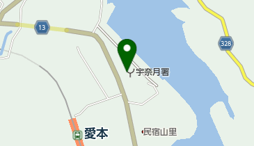 新川地域消防組合宇奈月消防署の地図画像