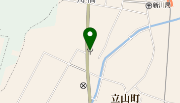 立山町消防団新川分団詰所の地図画像