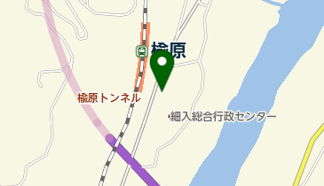 大沢野消防署細入分遣所の地図画像