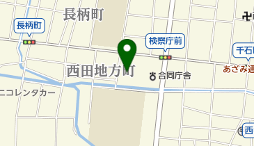 富山地方裁判所の地図画像