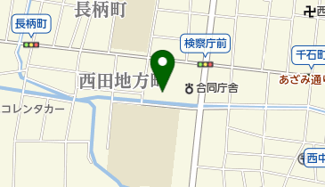 富山家庭裁判所の地図画像