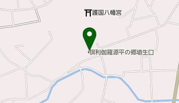 倶利伽羅源平の郷埴生口の地図画像