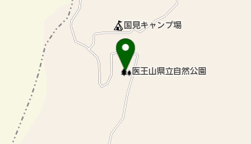 南砺市国見公園国見ヒュッテの地図画像