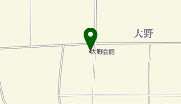 大野会館の地図画像
