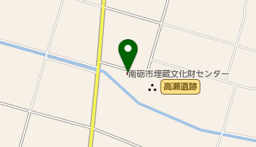 南砺市埋蔵文化財センターの地図画像