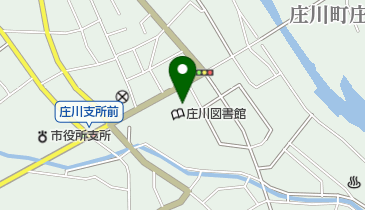 砺波市立庄川図書館の地図画像