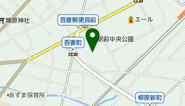 滑川市立図書館の地図画像