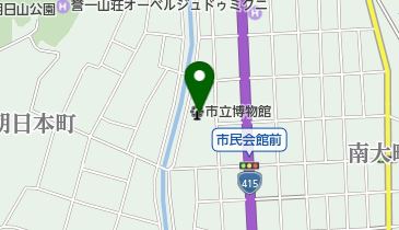 氷見市立図書館の地図画像