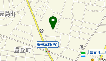 富山市立図書館豊田分館の地図画像