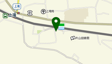 富山市立大山図書館の地図画像