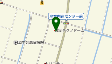 (財)富山県産業創造センターの地図画像