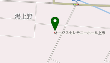 オークスセレモニーホール上市の地図画像