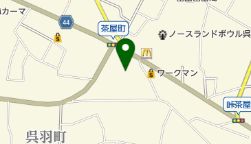 オークスセレモニーホール呉羽の地図画像