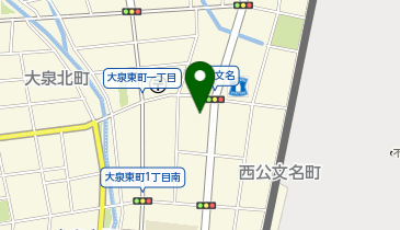 家族葬ホールティア富山大泉の地図画像