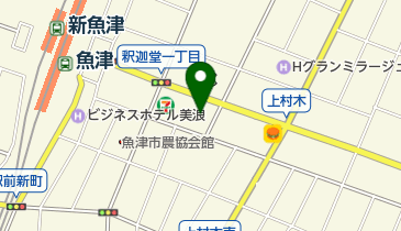 (株)チューリップテレビ新川支社の地図画像