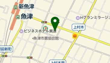 富山テレビ放送(株)魚津支社の地図画像