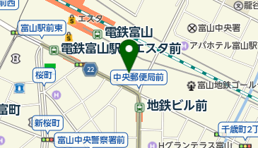 電鉄富山駅 エスタ前 駅 周辺の銀行 信金 Atm Navitime