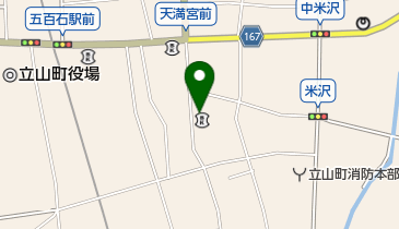 富山第一銀行立山支店の地図画像