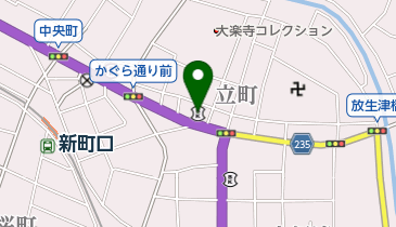 北陸銀行新湊支店の地図画像