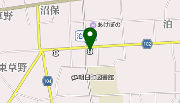 北陸銀行泊支店の地図画像