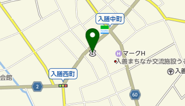 北陸銀行入善支店の地図画像