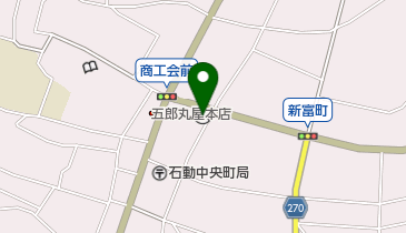 石動信用金庫中央支店の地図画像