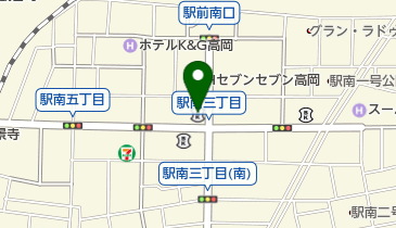 高岡信用金庫駅南支店の地図画像