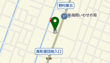 高岡信用金庫下田支店の地図画像