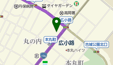 高岡信用金庫広小路支店の地図画像