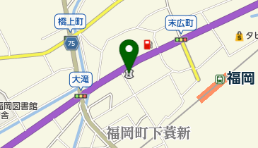 高岡信用金庫福岡支店の地図画像