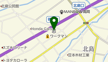 高岡信用金庫和田支店の地図画像