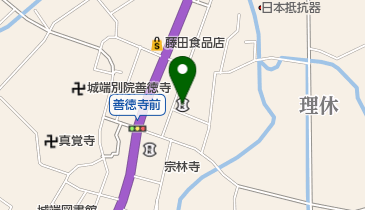 砺波信用金庫城端支店の地図画像