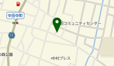 砺波信用金庫中田支店の地図画像