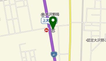 富山信用金庫大沢野支店の地図画像