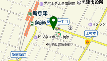 にいかわ信用金庫魚津駅前支店の地図画像