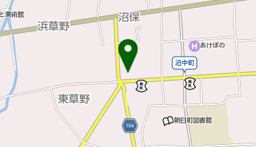 にいかわ信用金庫泊支店の地図画像