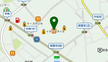 砺波信用金庫砺波支店の地図画像